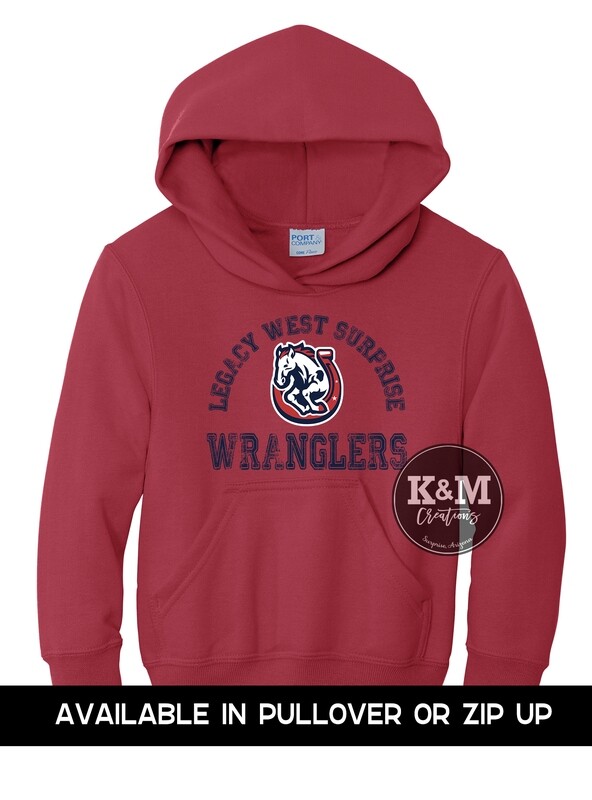 SWEATSHIRT Wranglers Distressed
