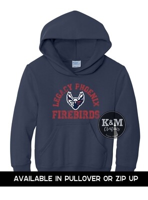 SWEATSHIRT Firebirds Distressed