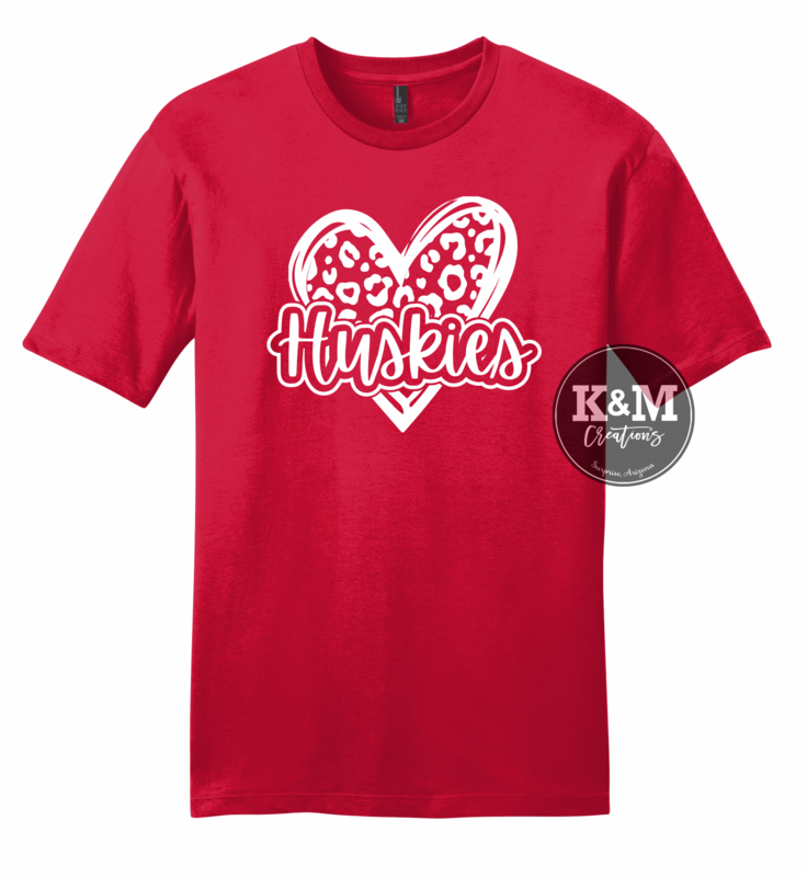 Legacy Huskies Cheetah Heart