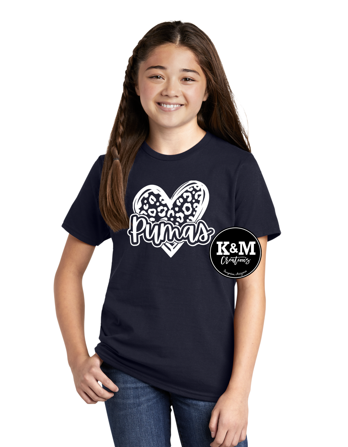 Legacy Pumas Cheetah Heart