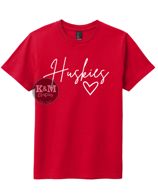Legacy Huskies Heart