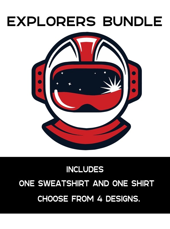 BUNDLE - EXPLORERS SHIRT + SWEATSHIRT