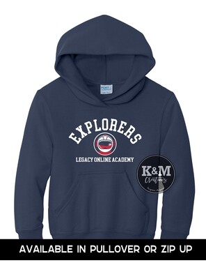 SWEATSHIRT Explorers + Logo + LTS