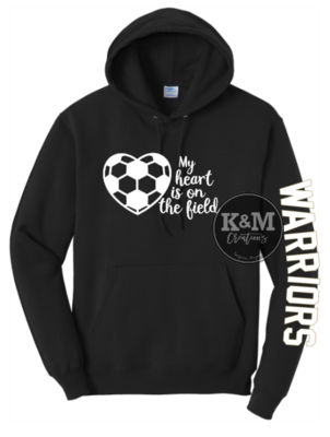 Warriors AZFC - SWEATSHIRT Heart is on the Field