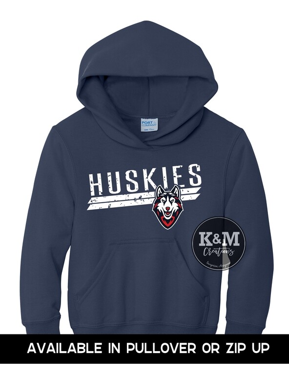 SWEATSHIRT Huskies Mascot