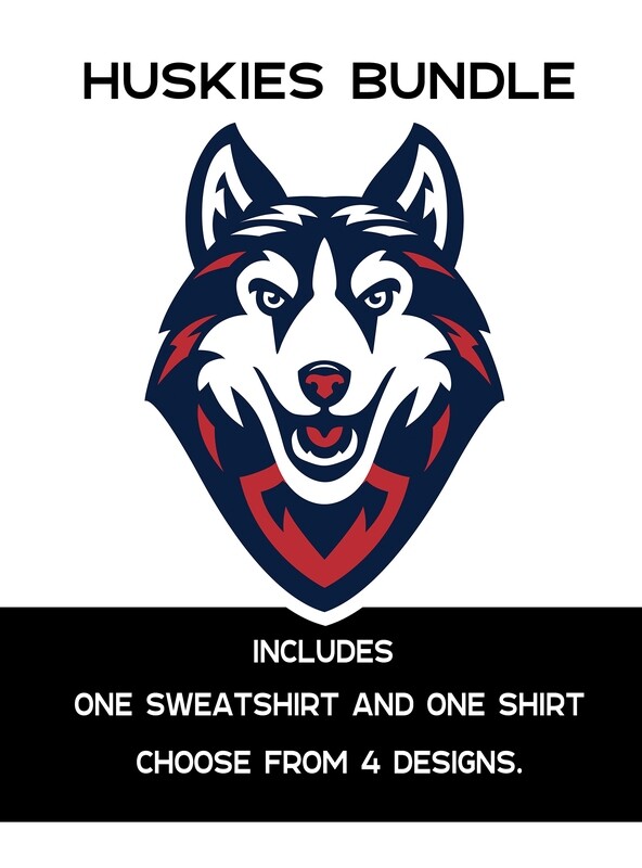 BUNDLE - HUSKIES SHIRT + SWEATSHIRT