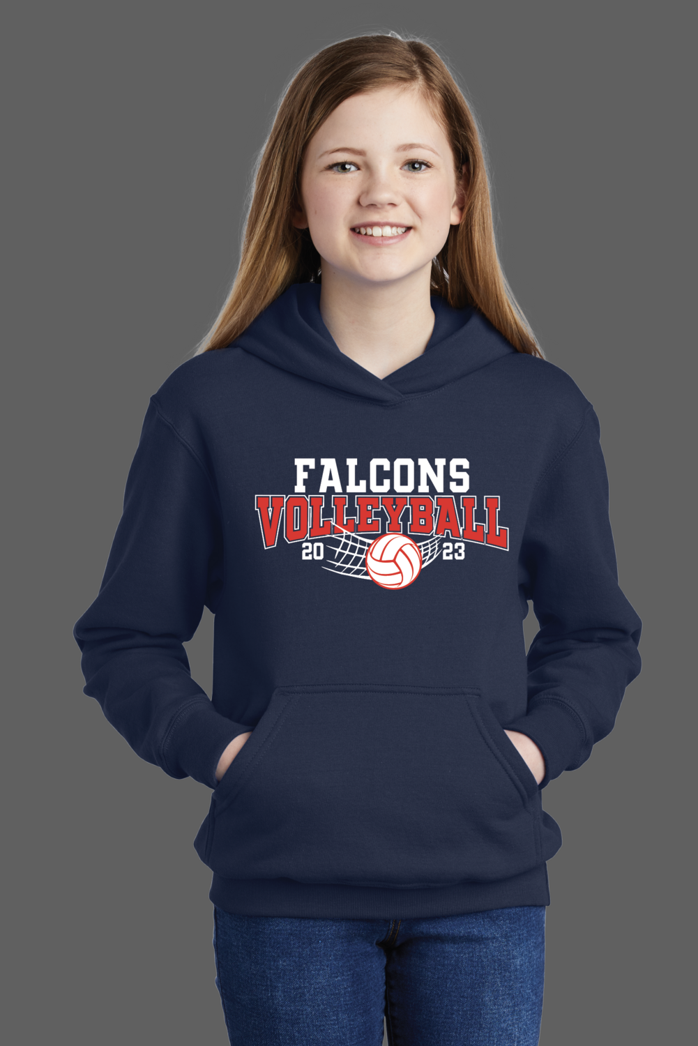 Falcons Volleyball Sweatshirt 2023