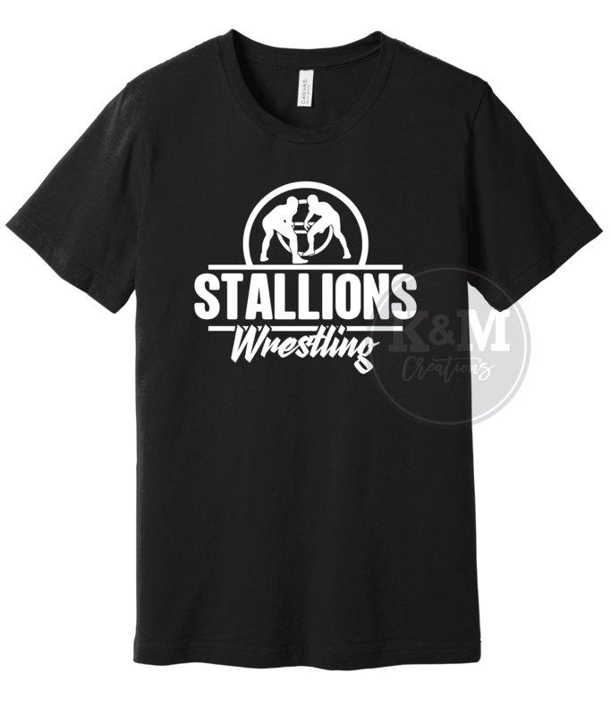 SRHS Wrestling-  Stallions White