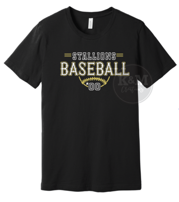 SRHS - Stallion Baseball + Number