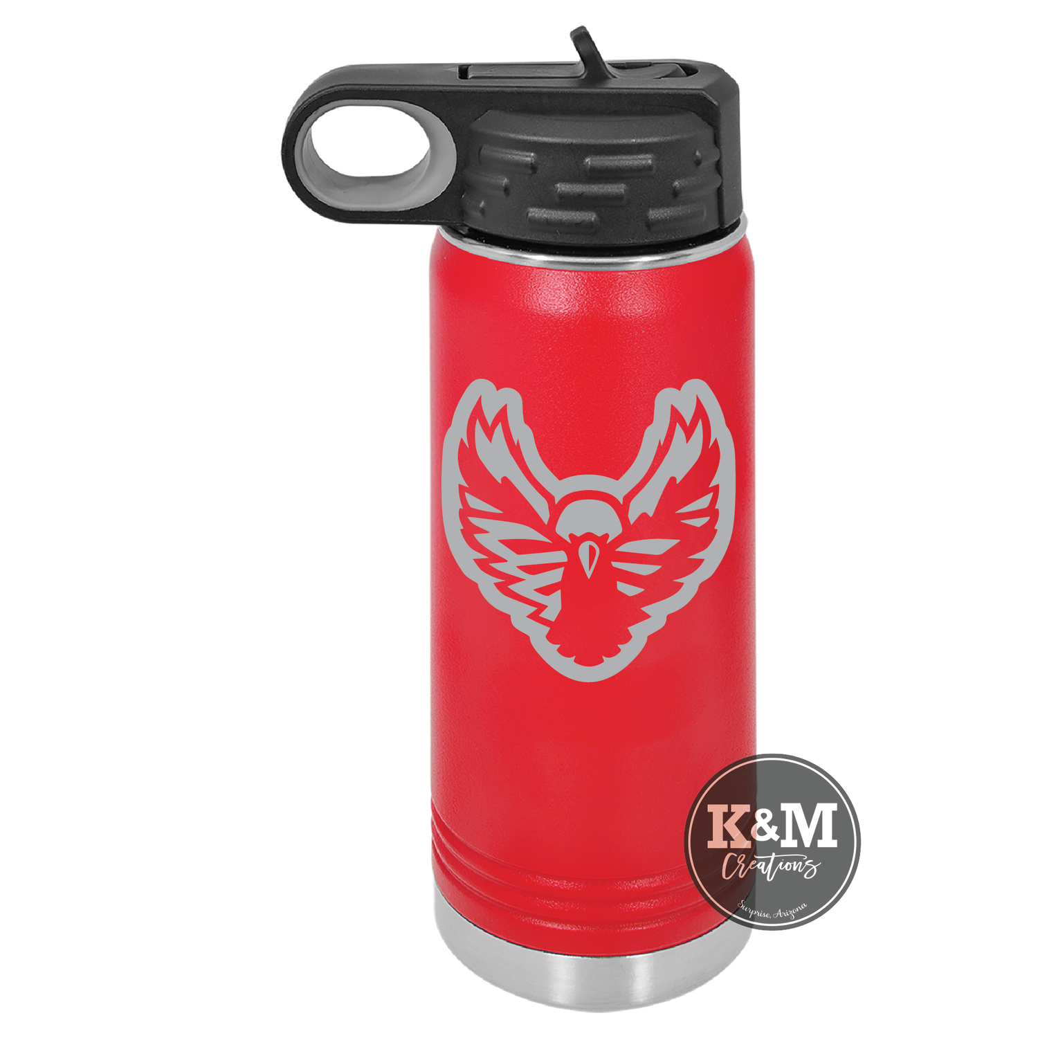 Legacy Phoenix Engraved Stainless Steel Waterbottle