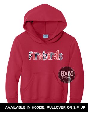 SWEATSHIRT Firebirds Doodle