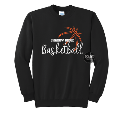 SWEATSHIRT - Shadow Ridge Basketball Outline
