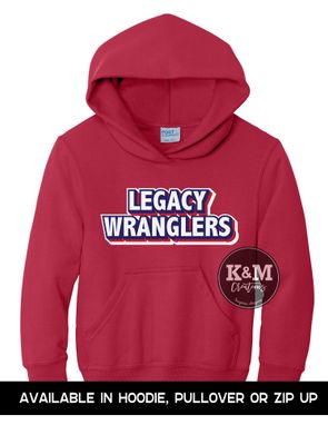 SWEATSHIRT Legacy Wranglers Block