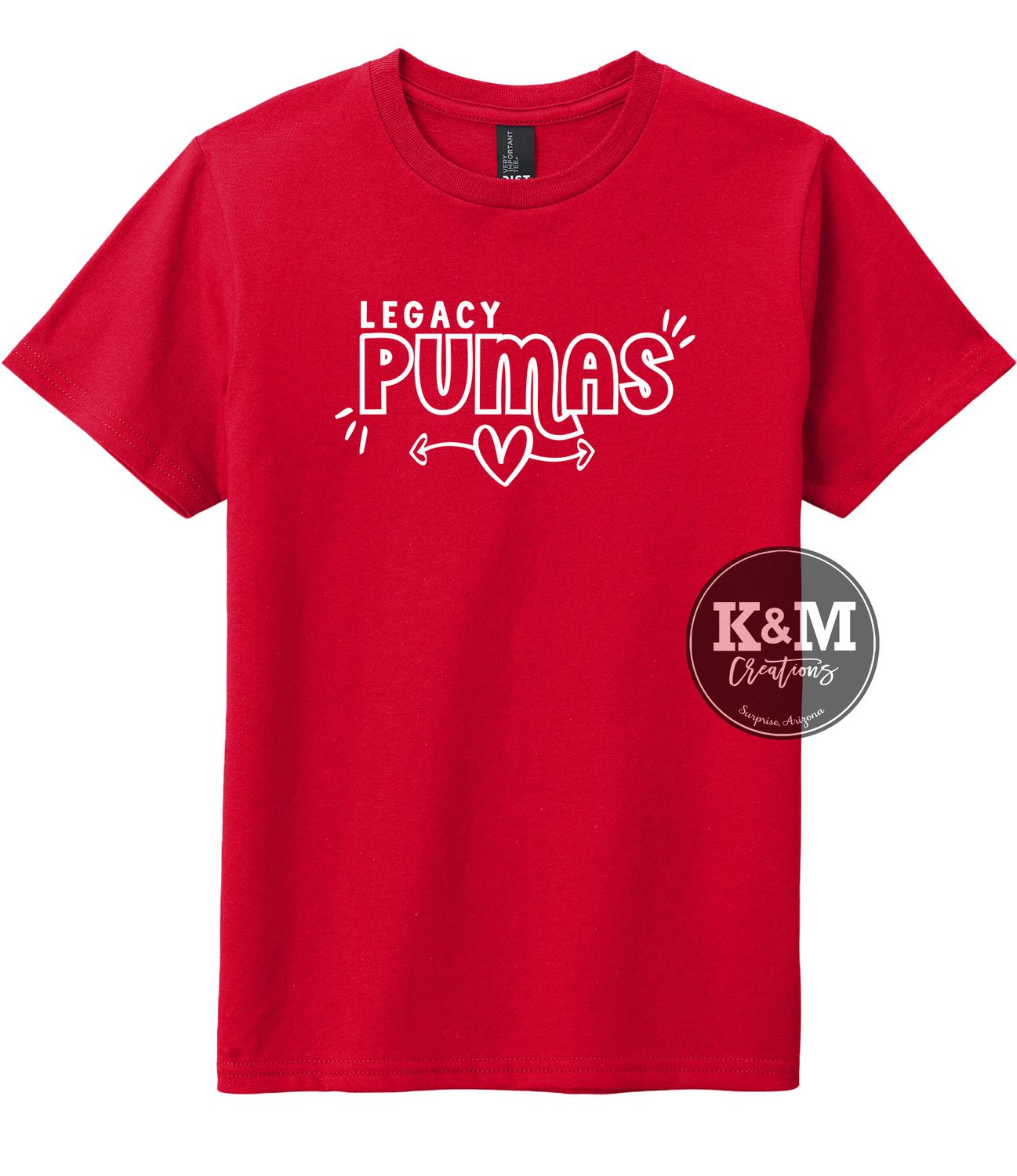 Legacy Pumas Retro Heart