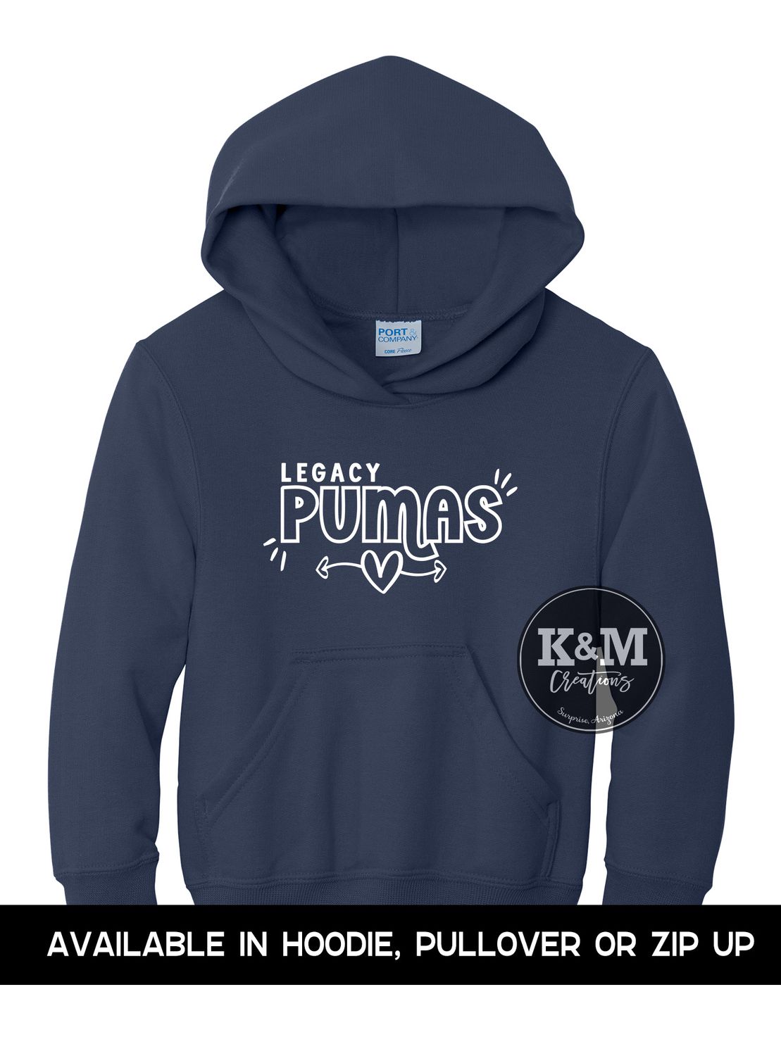 SWEATSHIRT Legacy Pumas Retro Heart