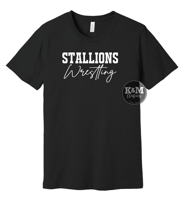 SRHS Wrestling- Script White