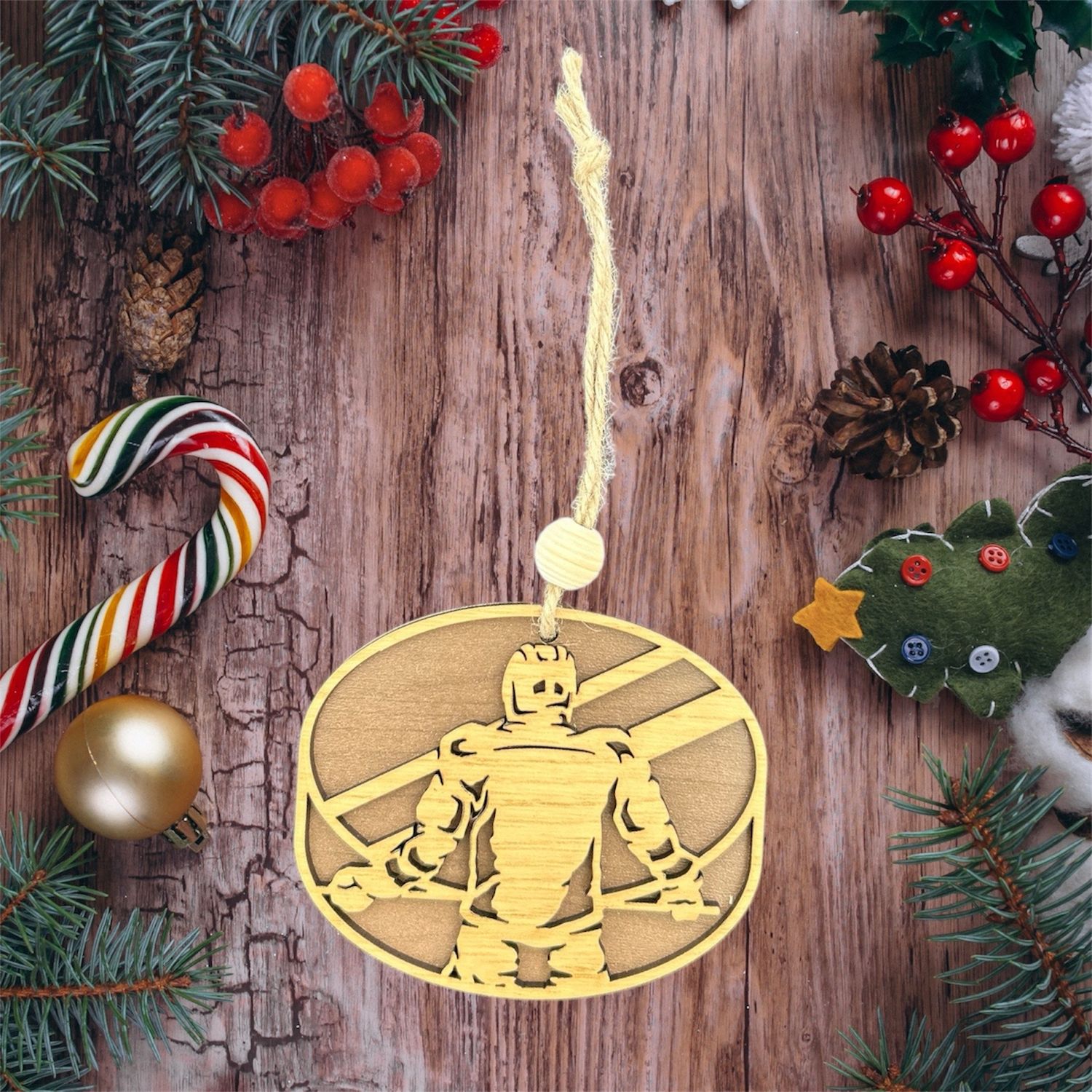 Hockey Ornament