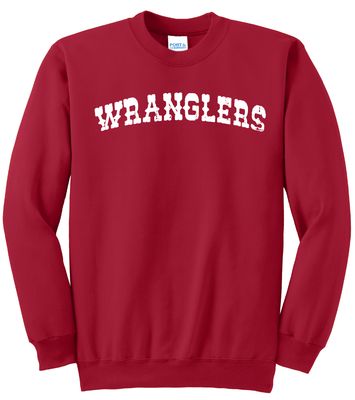 SWEATSHIRT Wranglers Western Distress