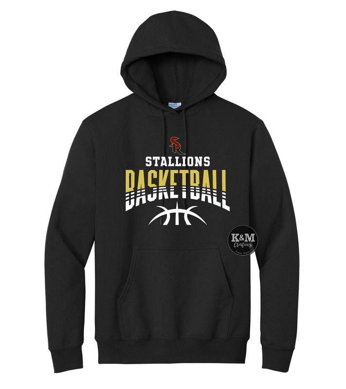 SWEATSHIRT - Shadow Ridge Basketball Over Ball