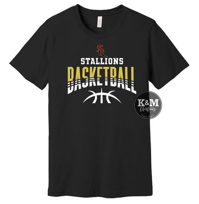 SRHS - Stallions Basketball Over Ball