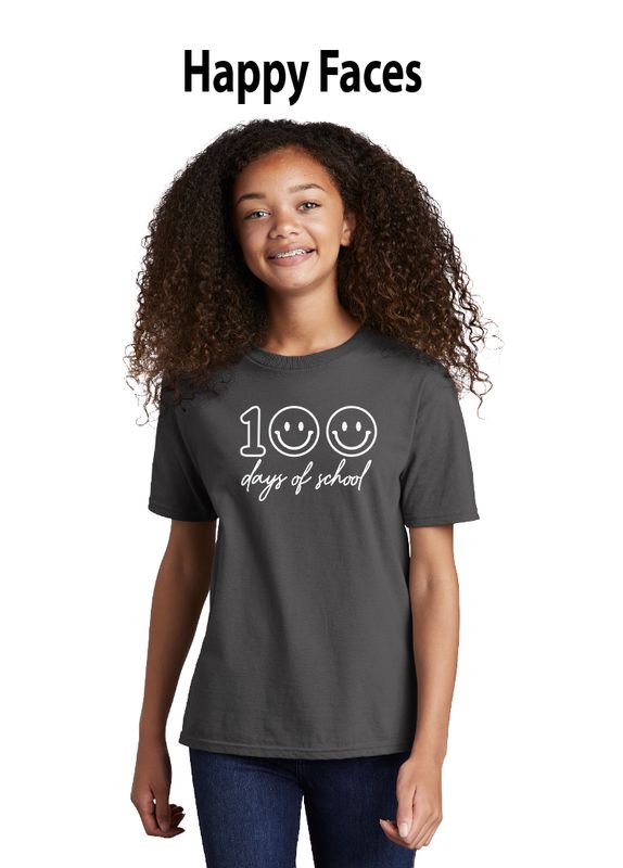 100 Days of School - Happy Faces