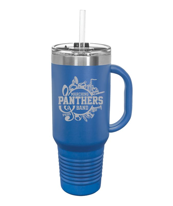 PHHS - Marching Band Engraved Stainless Steel 40oz tumbler