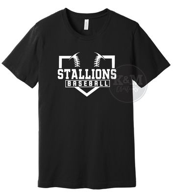 SRHS - Stallions Baseball + Plate