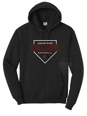 SWEATSHIRT - Shadow Ridge Stallions + Plate