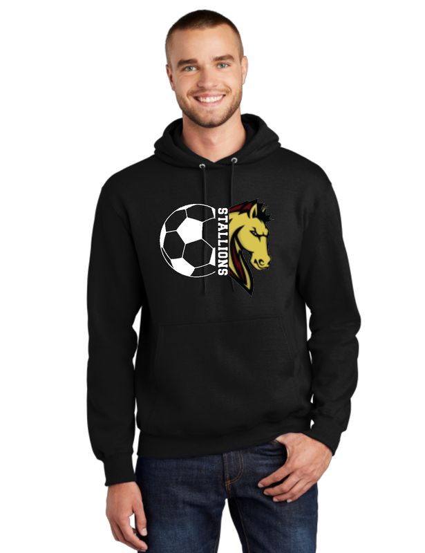 SWEATSHIRT - Soccer Ball + Stallion