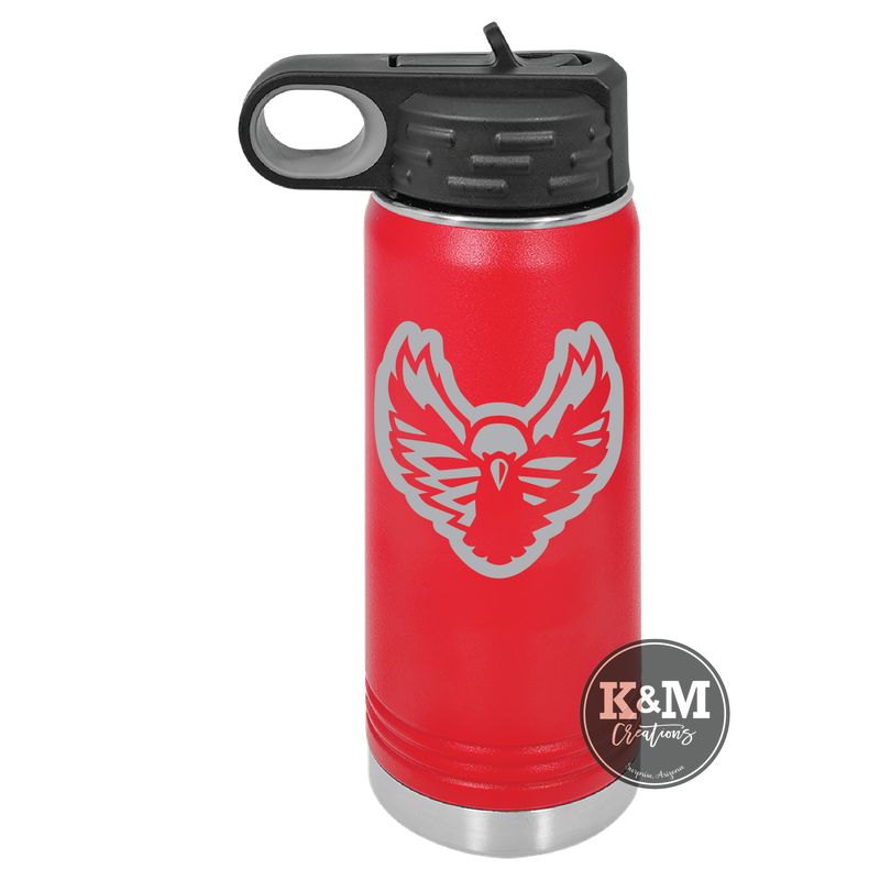 Legacy Phoenix Engraved Stainless Steel Waterbottle