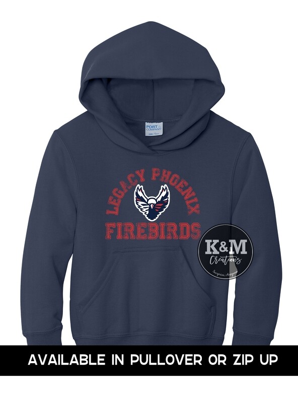 SWEATSHIRT Firebirds Distressed
