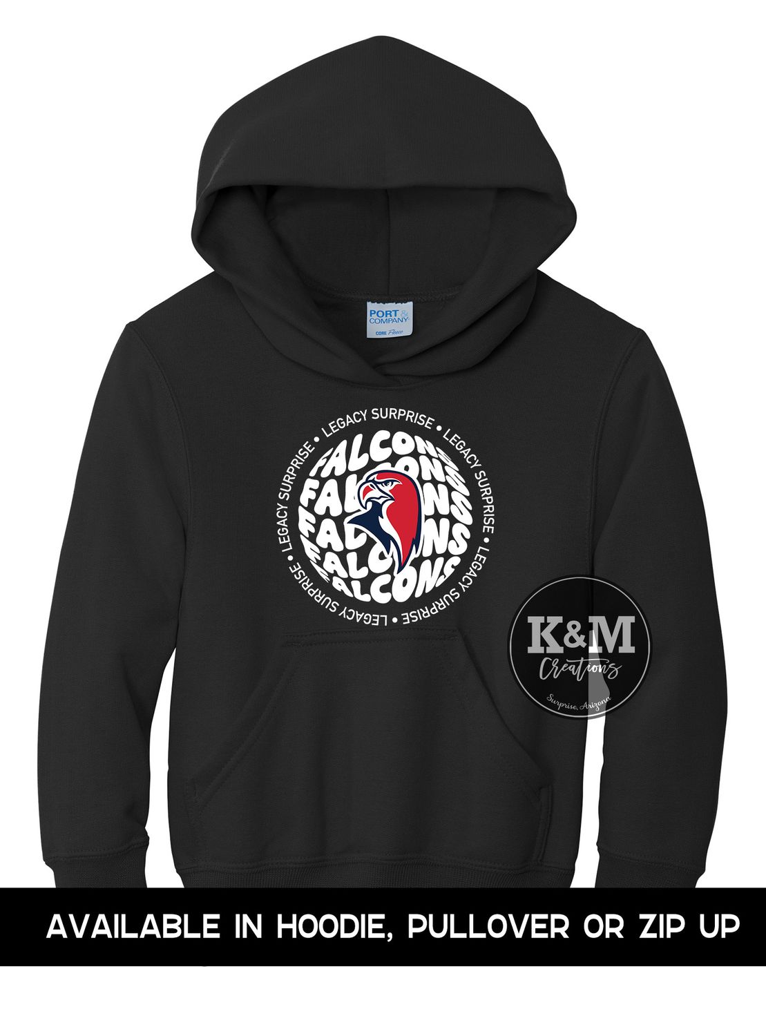 SWEATSHIRT Legacy Falcons Circle