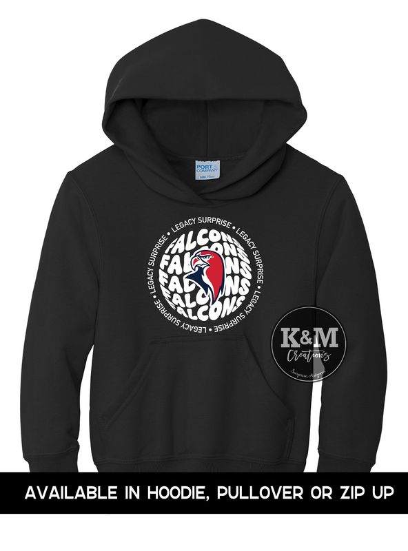 SWEATSHIRT Legacy Falcons Circle