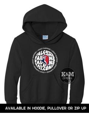 SWEATSHIRT Legacy Falcons Circle