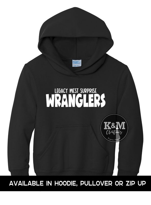 SWEATSHIRT Legacy Wranglers Bubble Heart