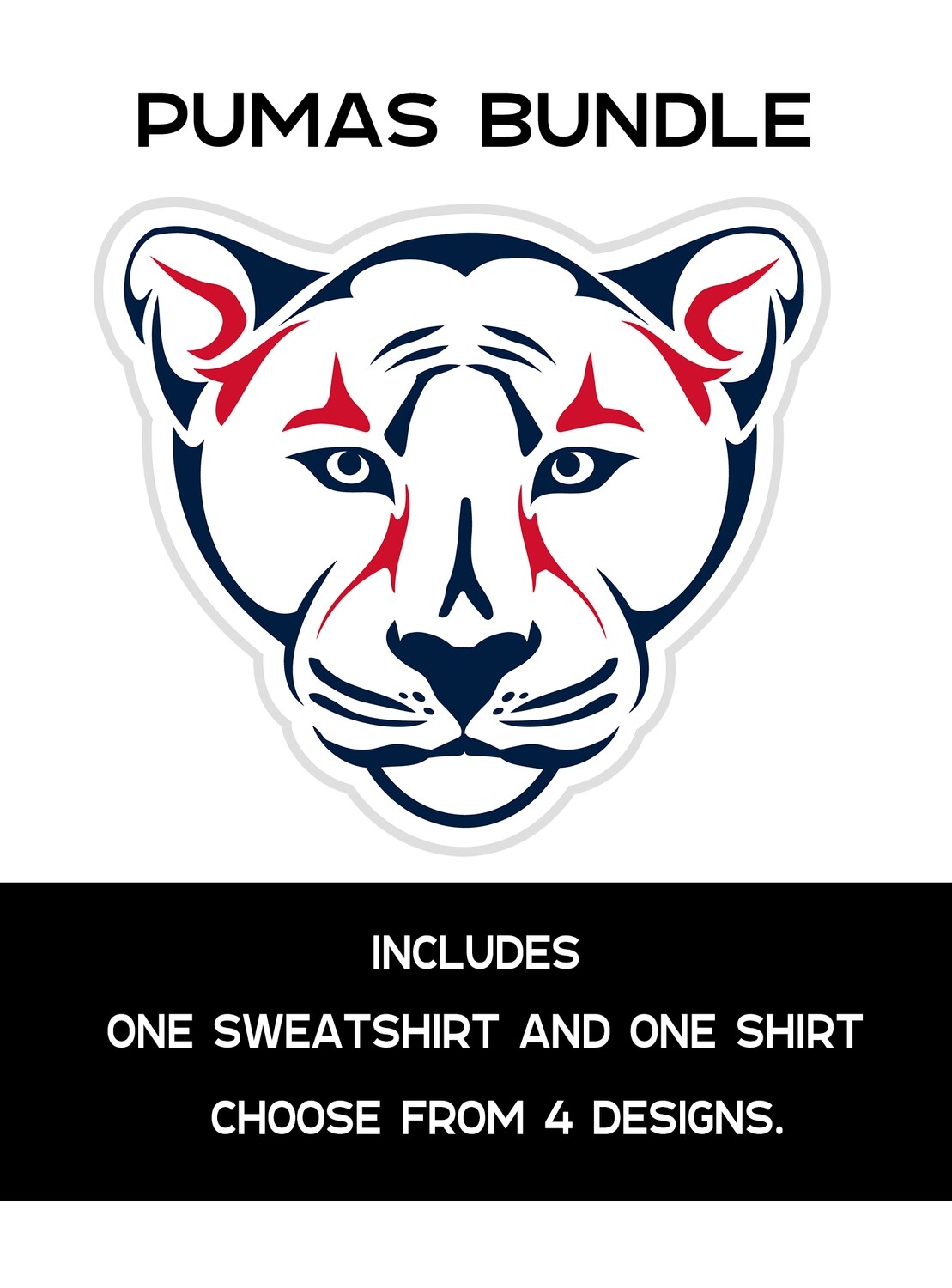26-27 BUNDLE - PUMAS SHIRT + SWEATSHIRT
