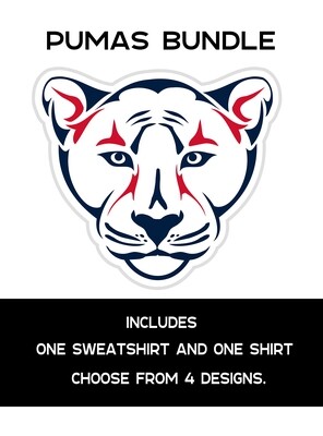 26-27 BUNDLE - PUMAS SHIRT + SWEATSHIRT