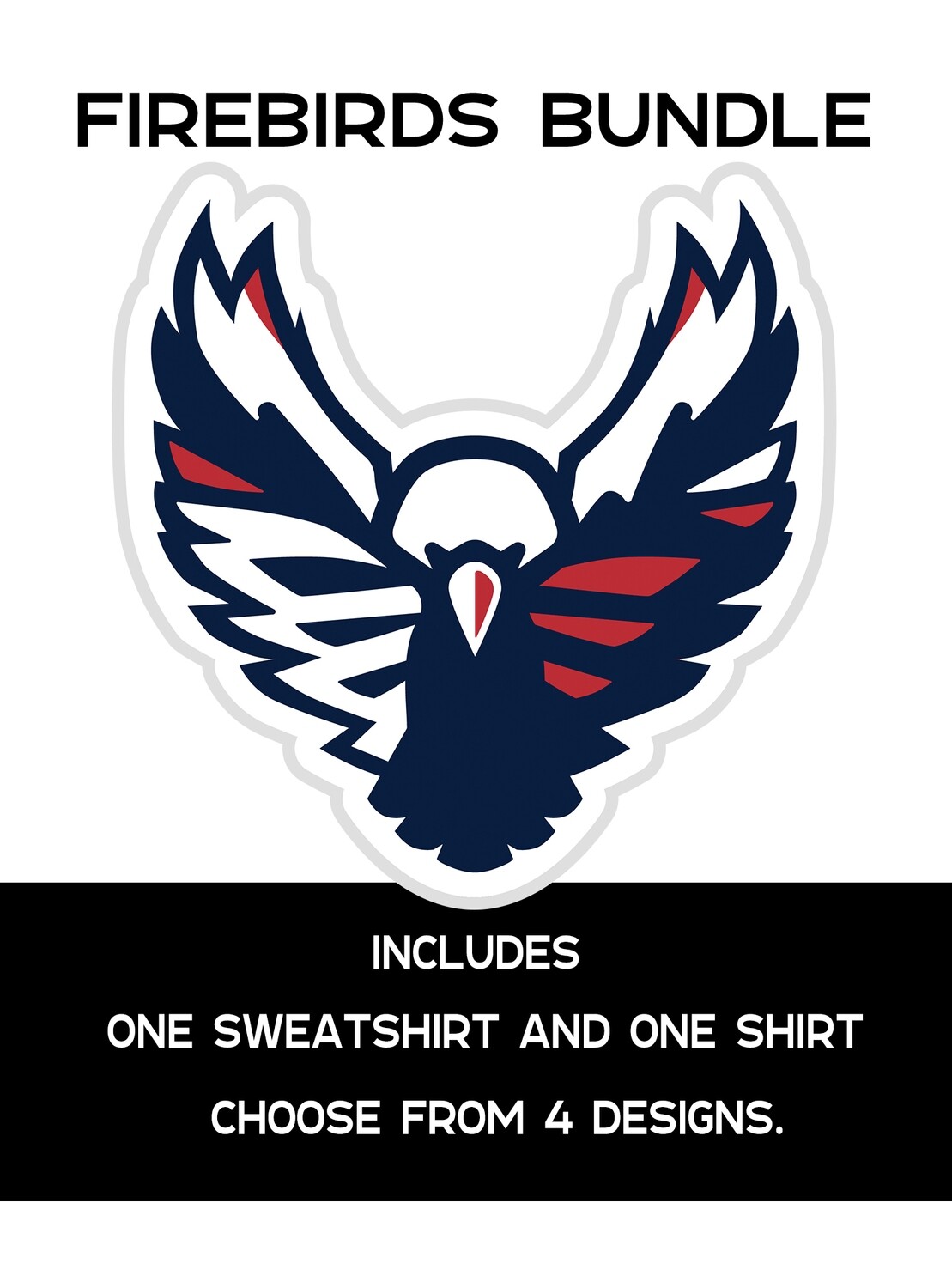 26-27 BUNDLE - FIREBIRDS SHIRT + SWEATSHIRT
