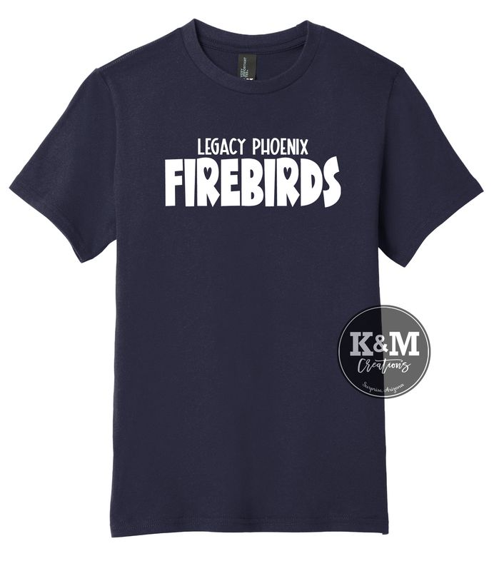 Legacy Firebirds Bubble Heart