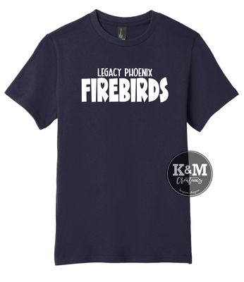 Legacy Firebirds Bubble Heart