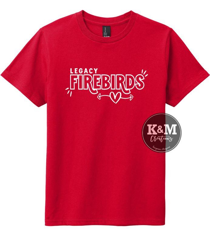 Legacy Firebirds Retro Heart