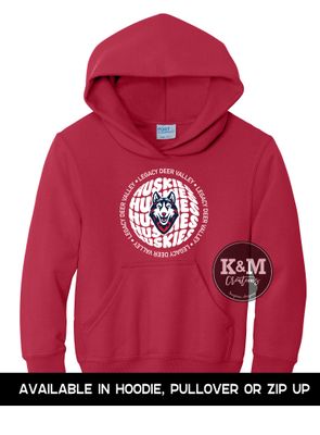 SWEATSHIRT Huskies Circle
