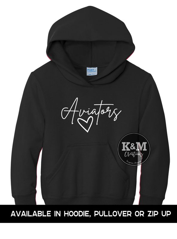 SWEATSHIRT Legacy Aviators + Heart