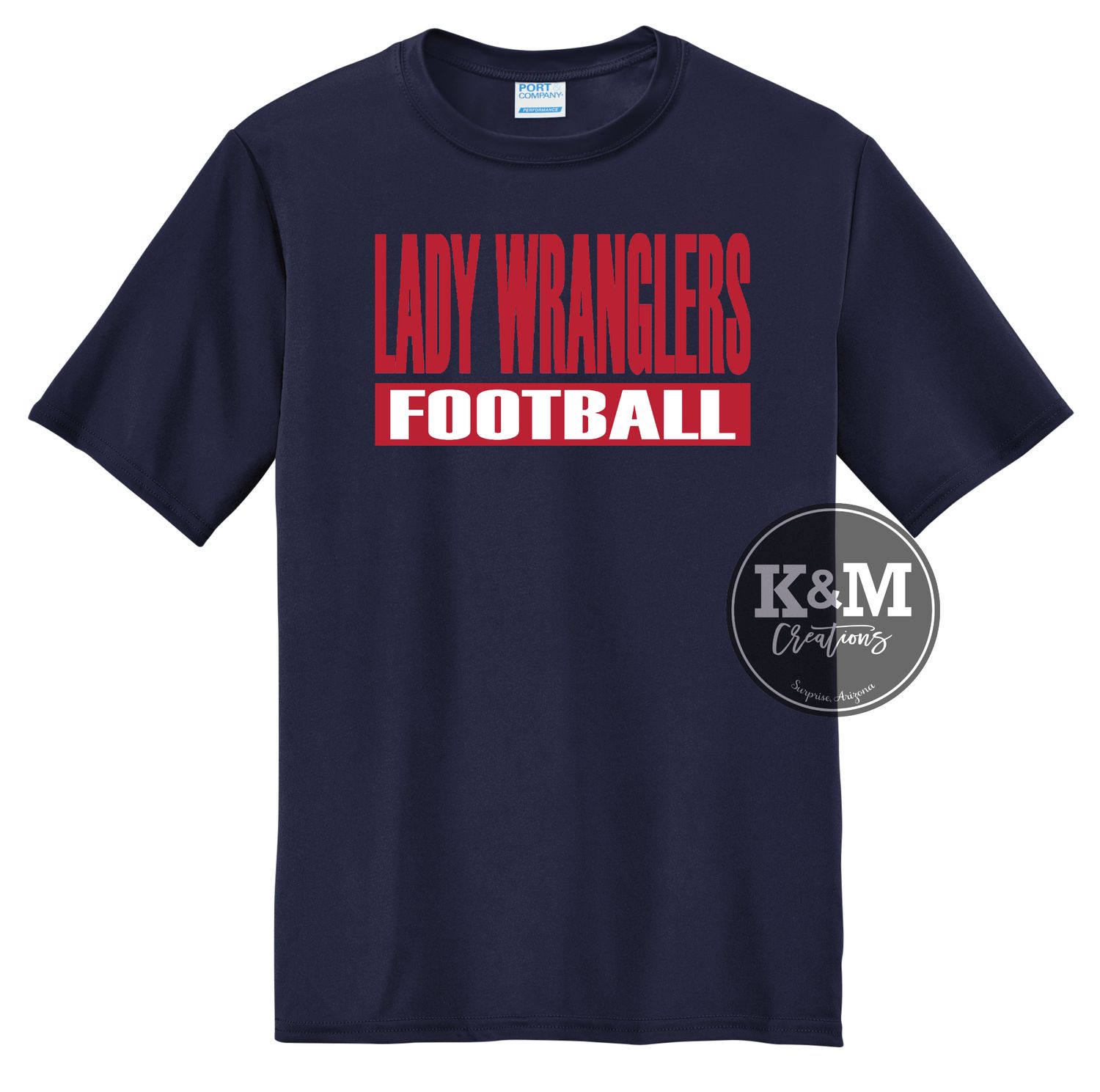 LTS Flag Football: Lady Wranglers Blue