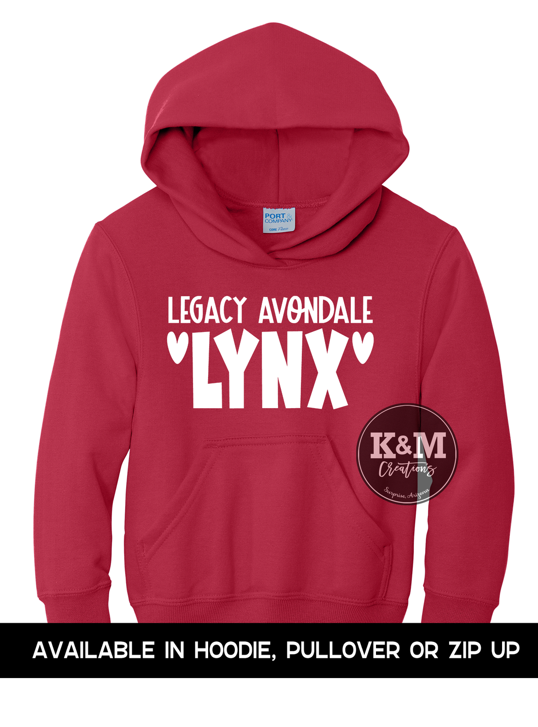 SWEATSHIRT Legacy Lynx Bubble Heart