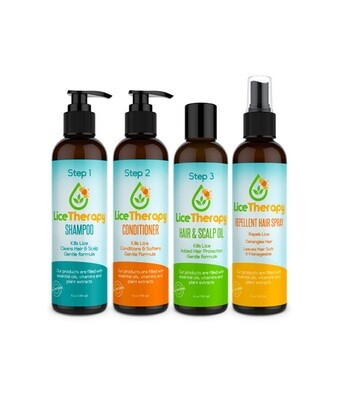 Lice Therapy’s Gold Repellent Hair Products