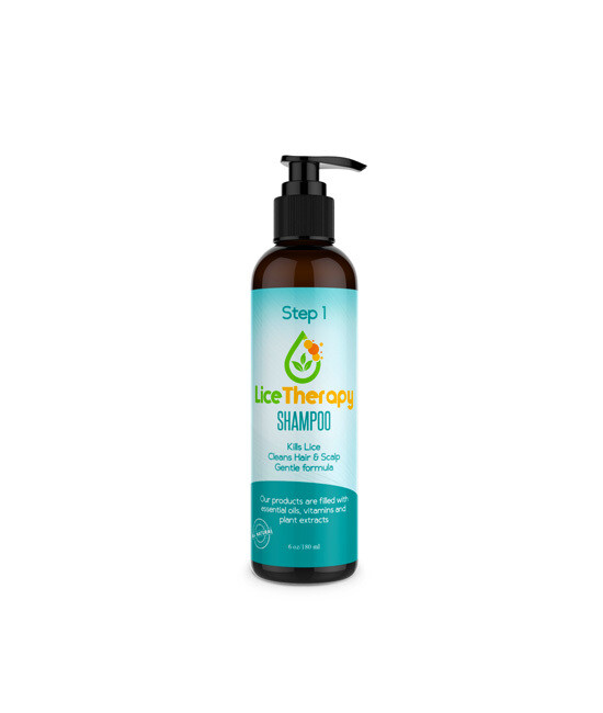 Step 1 – Lice Therapy Repellent Shampoo