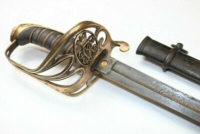 43rd Light Infantry Sword by Wilkinson to Named Officer