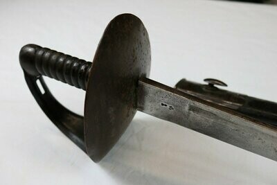 British 1845 Pattern (1888 converted) Royal Naval Cutlass with Scabbard