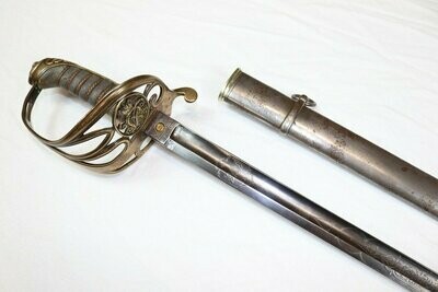 1845 Pattern Infantry Officer's Sword By Wilkinson With Initials